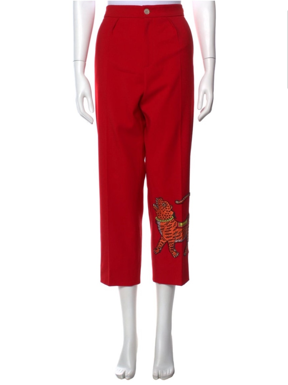 Gucci Wool Straight Leg Pants - Picture 2 of 4